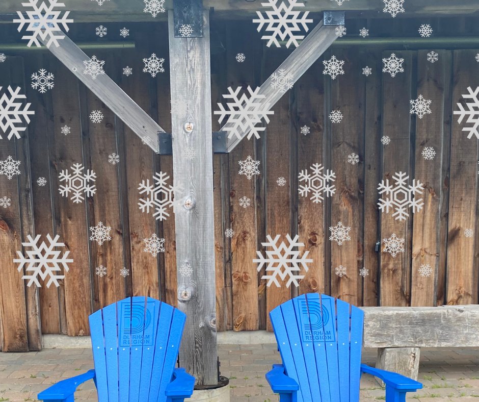 RegionofDurham's tweet photo. Have you had an opportunity to visit the Muskoka Chairs throughout #DurhamRegion? Bundle up and enjoy a photo op in one or all eight of our municipalities. โ๏ธ
Check the map for locations and plan your winter visit with friends and family: https://t.co/FY2YBCl5LH. #Durham50 https://t.co/EjqTxiPGEf