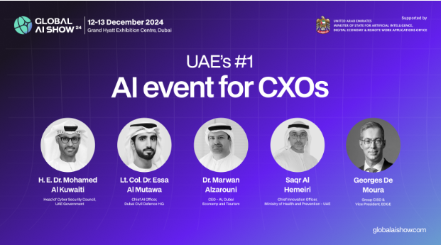 We’re excited to announce our 75+ visionary speakers at the Global AI Show on 12-13 December in Grand Hyatt Exhibition Centre, Dubai! Get ready for 90+ hours of keynotes that will inspire and challenge you.
Book your tickets now: globalaishow.com