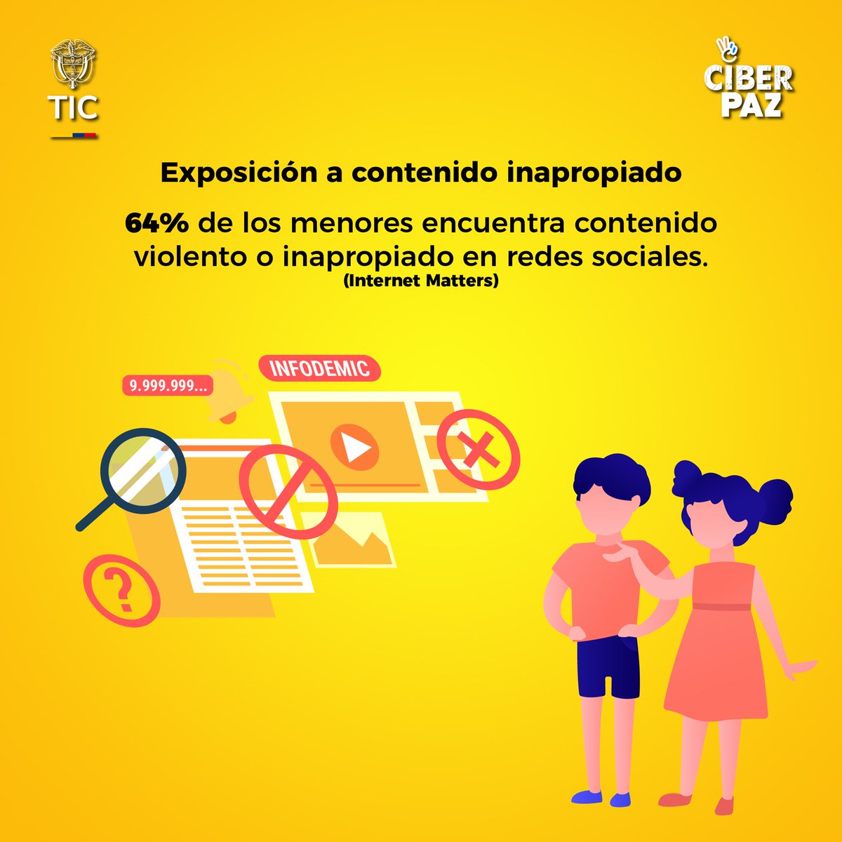 ConTICSeguro's tweet photo. En Ciberpaz, trabajamos por los derechos digitales de los niños y niñas de Colombia, promoviendo el uso responsable y seguro de las TIC. 🛜
Desde los colegios hasta las comunidades indígenas, fomentamos la construcción de la #PazDigital . ✌🏻 https://t.co/t8yrmAWix1