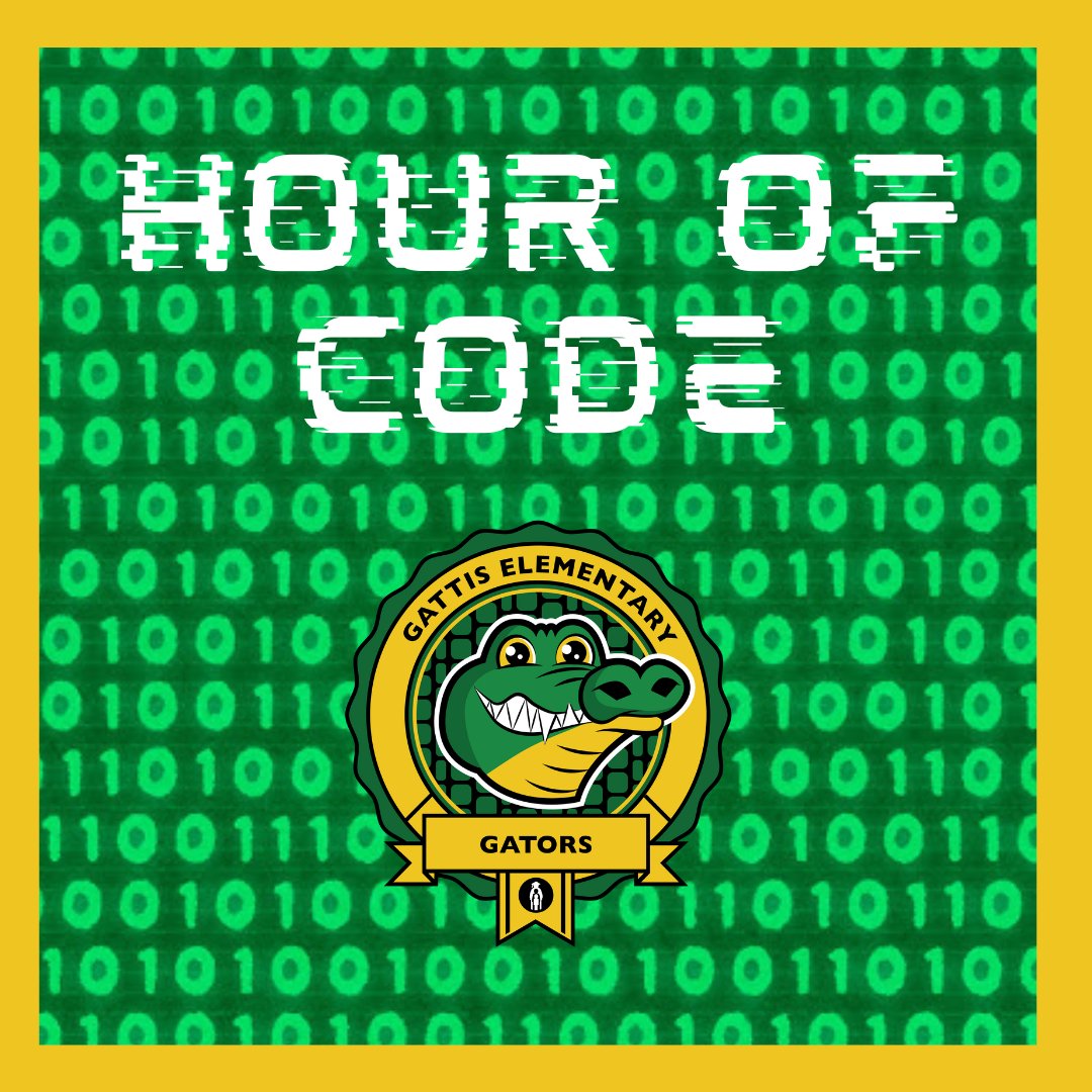 HOUR OF CODE is happening at Gattis! Students will have an engaging lesson in class and also can practice their coding skills at our website: sites.google.com/roundrockisd.o…