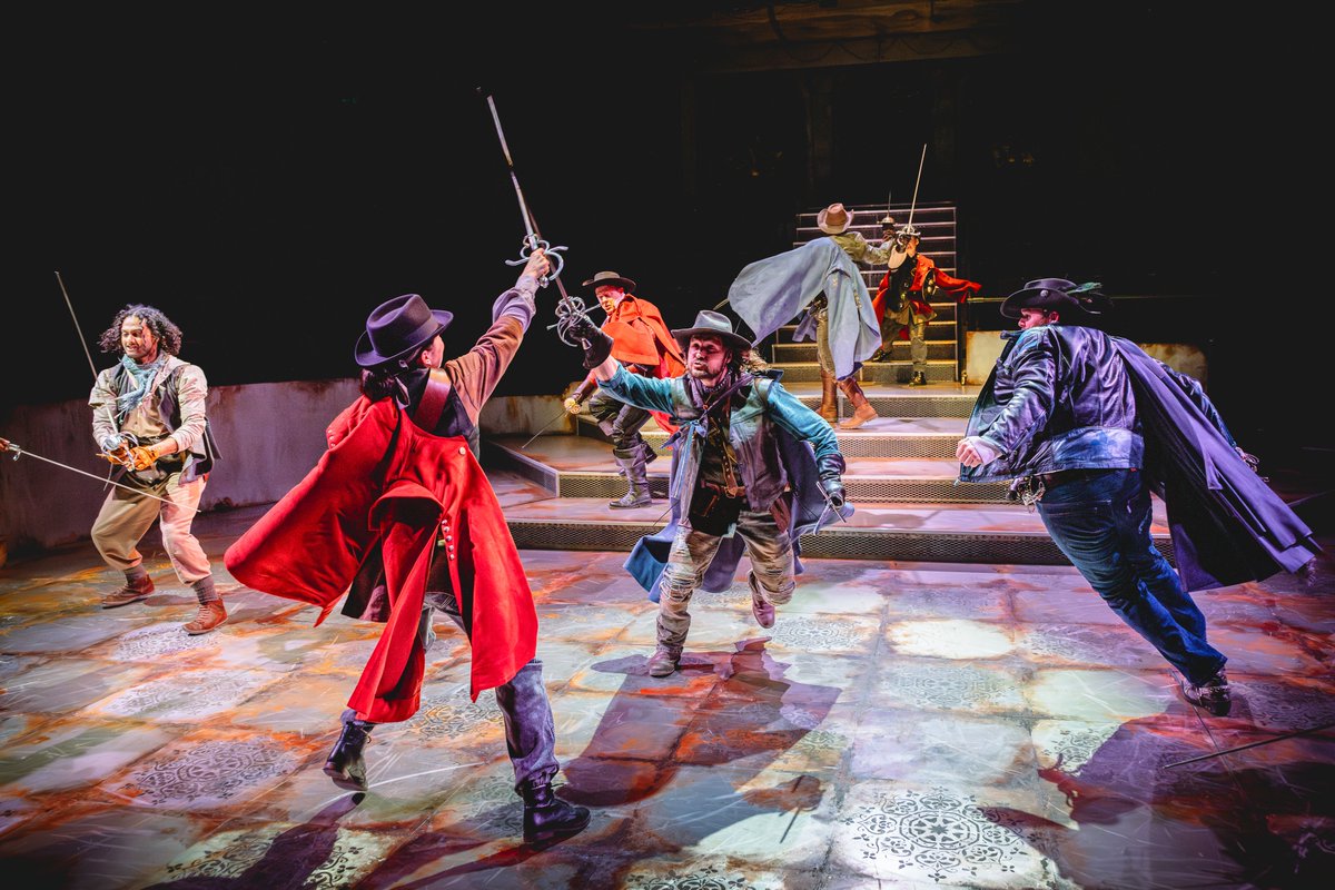 Stoke is Where the Heart is gave The Three Musketeers ⭐⭐⭐⭐⭐and called it
'A joyous and suspenseful adventure'

To book: bit.ly/3TEDAqh