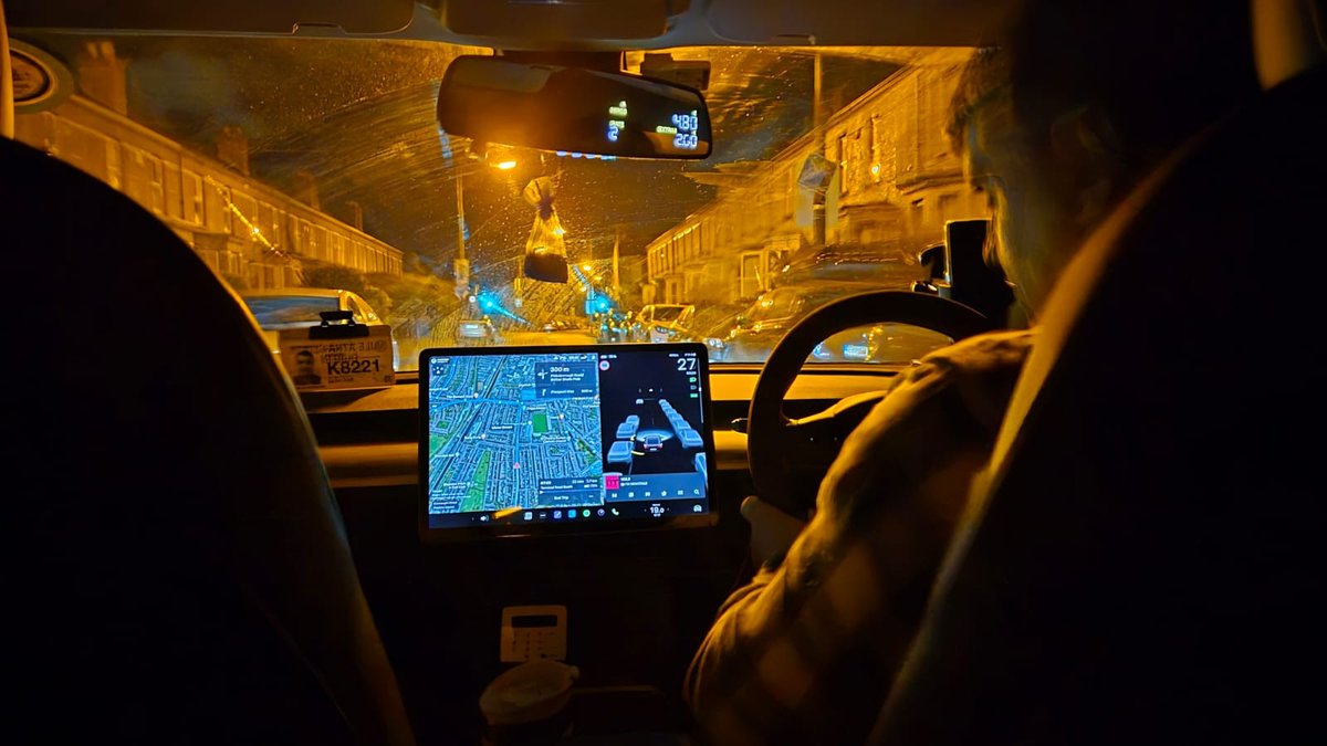 Tesla taxi to Dublin Port this morning with Yuriy from Ukraine.  He's driven 340,000 kilometres in two years, and battery has  degraded just 10%. Spends €10 a day on home charging,  says he saves €6,000 in fuel costs each year.   Seems clear to me: the future is electric.
