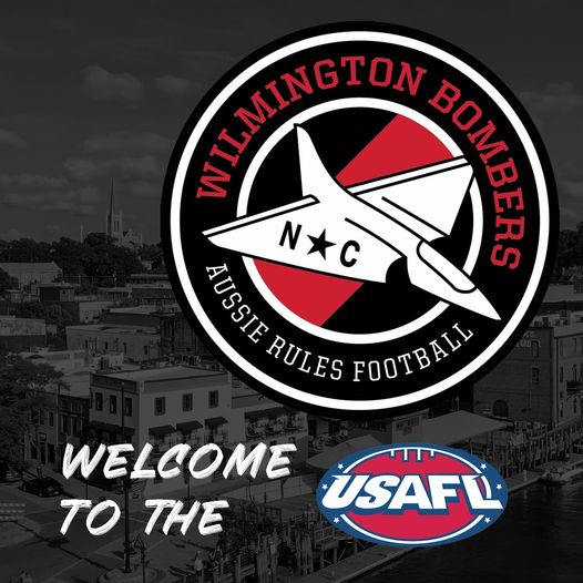 We were thrilled to see the USAFL add Wilmington Bombers to their club list. We actually assisted their early growth, organizing a development game there last year as well as a few other things. Support them by getting their gear playaussie.com/#!/Wilmington-… <a href="/WilmBombers/">Wilmington Bombers</a> <a href="/USAFL1997/">USAFL</a>