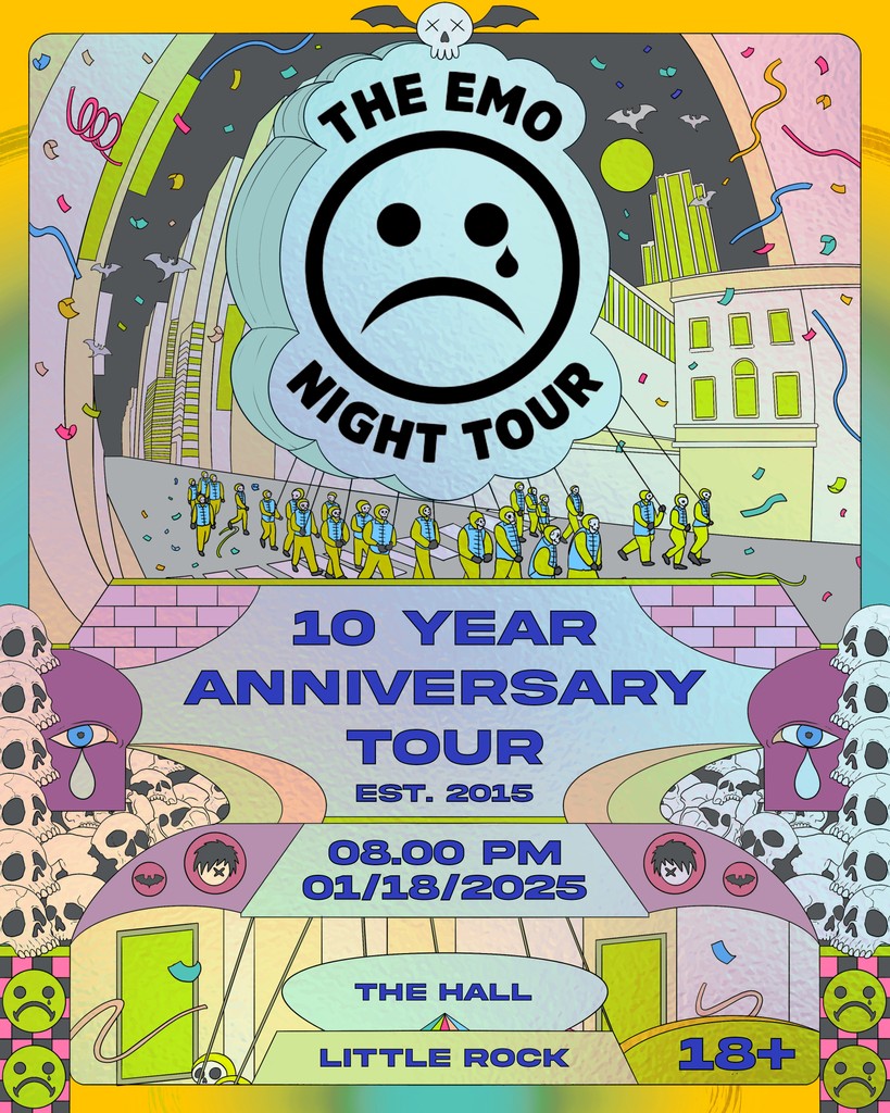 “Don’t tell me that it’s over”—because it’s just beginning at the 10 Year Anniversary Emo Night Tour! They're playing everything from “Helena” to “Thnks fr th Mmrs,” get ready to scream your heart out.

Tickets are now on sale at this link 🫥 🖤 bit.ly/4175wad