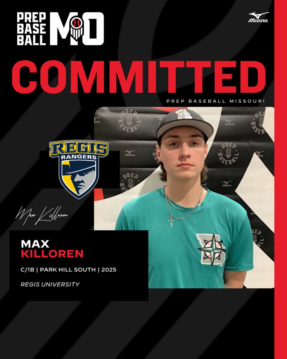 Prep Baseball Missouri (@prepbaseballmo) on Twitter photo C/1B Max Killoren (Park Hill South, 2025) commits to Regis University
๐ค: loom.ly/z-kjNeU
<a href="/MaxKilloren/">Max Killoren</a> // <a href="/PHS_stitchball/">PHSBaseball/Softball</a> // <a href="/RegisUBaseball/">Regis University Baseball</a> C/1B Max Killoren (Park Hill South, 2025) commits to Regis University
๐ค: loom.ly/z-kjNeU
<a href="/MaxKilloren/">Max Killoren</a> // <a href="/PHS_stitchball/">PHSBaseball/Softball</a> // <a href="/RegisUBaseball/">Regis University Baseball</a>