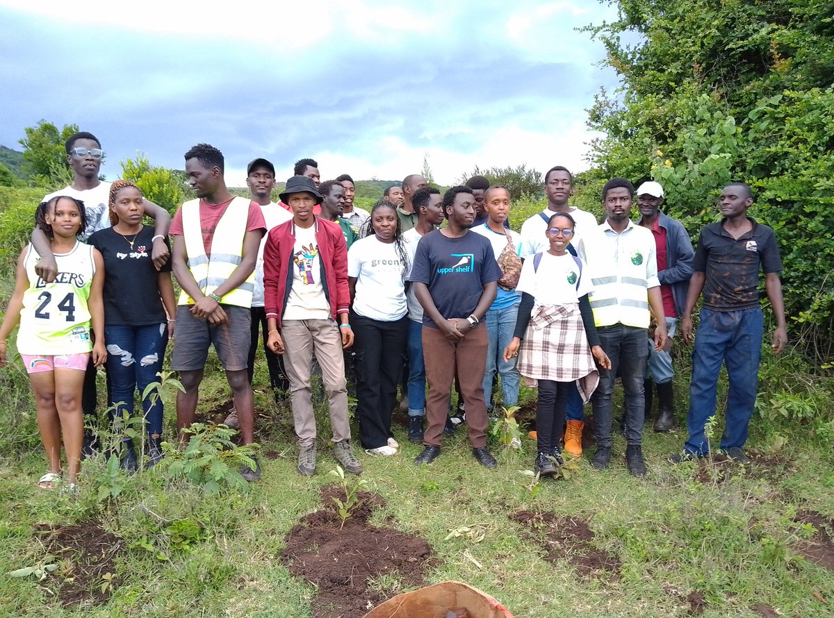 _UoNEC's tweet image. Meet the class of 2024 which took part in the launch of UoN Graduates&apos; Tree Growing Initiative on Saturday 30/11/2024. Great job was done here courtesy of @TheIEK and @KNECKenya. We planted 520 trees at UoN Ngong&apos; Forest.
#GraduationTrees
#TreesforLife
#LegacyTrees