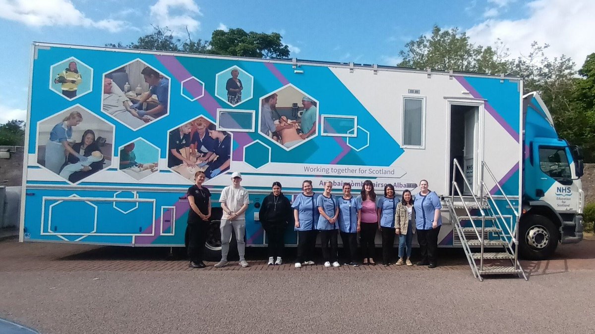 NES Clinical Skills Managed Educational Network (@csmen1) on Twitter photo Read about the MSU delivering the first simulation training session for care home staff at Rubislaw Park Care Home.
<a href="/NHS_Education/">NHS Education for Scotland (NES)</a> <a href="/NHSScotAcademy/">NHS Scotland Academy</a> <a href="/aberdeenuni/">University of Aberdeen</a> <a href="/Kmacjohnstone79/">Karen Johnstone 💙</a> <a href="/ashleyabdn/">Ashley Meldrum</a> <a href="/NHSGrampian/">NHS Grampian</a>
#MobileSkillsUnit #Collaboration #NHS nes.scot.nhs.uk/news/nes-mobil… Read about the MSU delivering the first simulation training session for care home staff at Rubislaw Park Care Home.
<a href="/NHS_Education/">NHS Education for Scotland (NES)</a> <a href="/NHSScotAcademy/">NHS Scotland Academy</a> <a href="/aberdeenuni/">University of Aberdeen</a> <a href="/Kmacjohnstone79/">Karen Johnstone 💙</a> <a href="/ashleyabdn/">Ashley Meldrum</a> <a href="/NHSGrampian/">NHS Grampian</a>
#MobileSkillsUnit #Collaboration #NHS nes.scot.nhs.uk/news/nes-mobil…