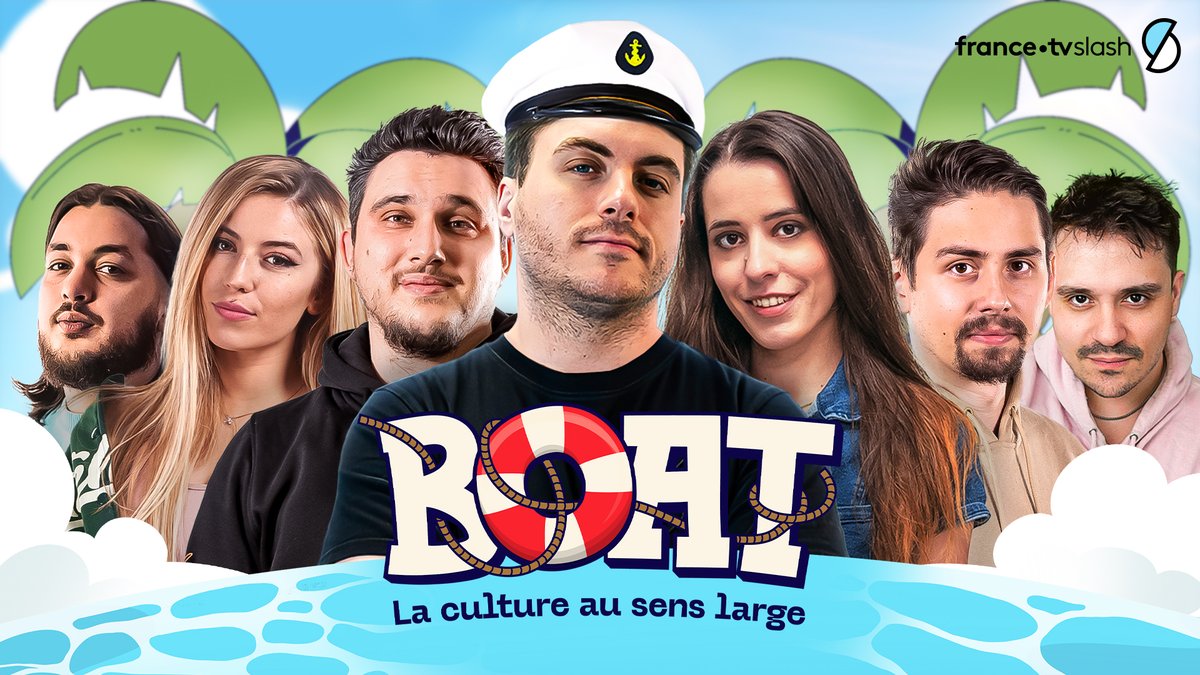 Emmanuelle 🌿 (@ej_graphiste) on Twitter photo Thumbnail / Miniature YouTube pour <a href="/boat_slash/">BOAT - La culture au sens large</a> ! 🛟
Émission réalisée et produite par <a href="/ZQSDProductions/">ZQSD Productions</a> et porté par <a href="/ZeratoR/">ZeratoR</a> , en collaboration avec <a href="/francetvslash/">francetvslash</a> . Thumbnail / Miniature YouTube pour <a href="/boat_slash/">BOAT - La culture au sens large</a> ! 🛟
Émission réalisée et produite par <a href="/ZQSDProductions/">ZQSD Productions</a> et porté par <a href="/ZeratoR/">ZeratoR</a> , en collaboration avec <a href="/francetvslash/">francetvslash</a> .