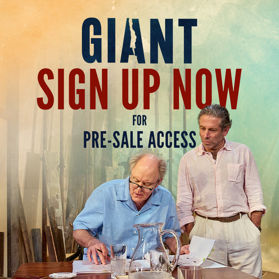 Be the first to access tickets to Giant with pre-sale.

Sign Up 👉 gianttheplay.com 

#GiantThePlay