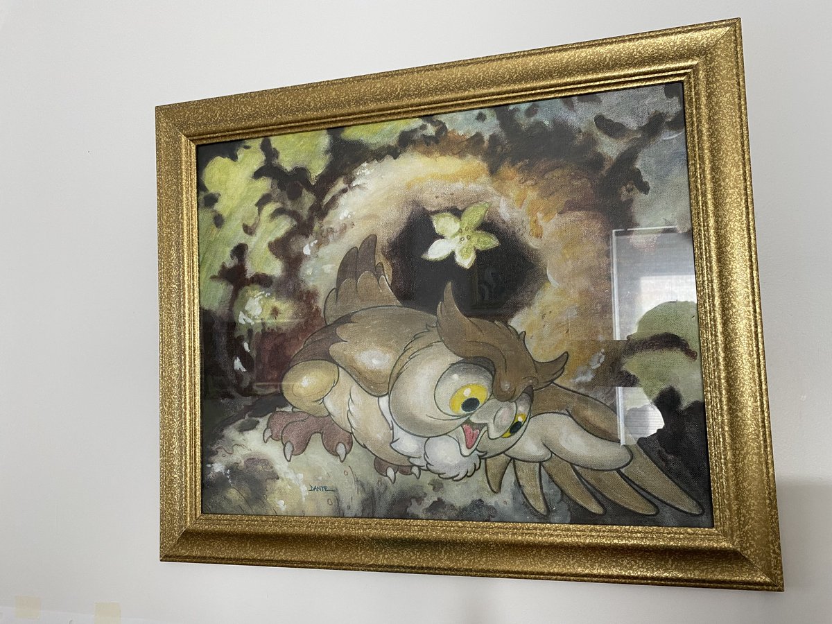 dee_bax's tweet photo. My good friend Dante Barbetta, who worked at Paramount's Famous Studios from 1953 to 1957, is 90 today! Dante's a huge fan of Disney, and he drew these pieces with marker on cardboard. https://t.co/UIKJiGBc8L