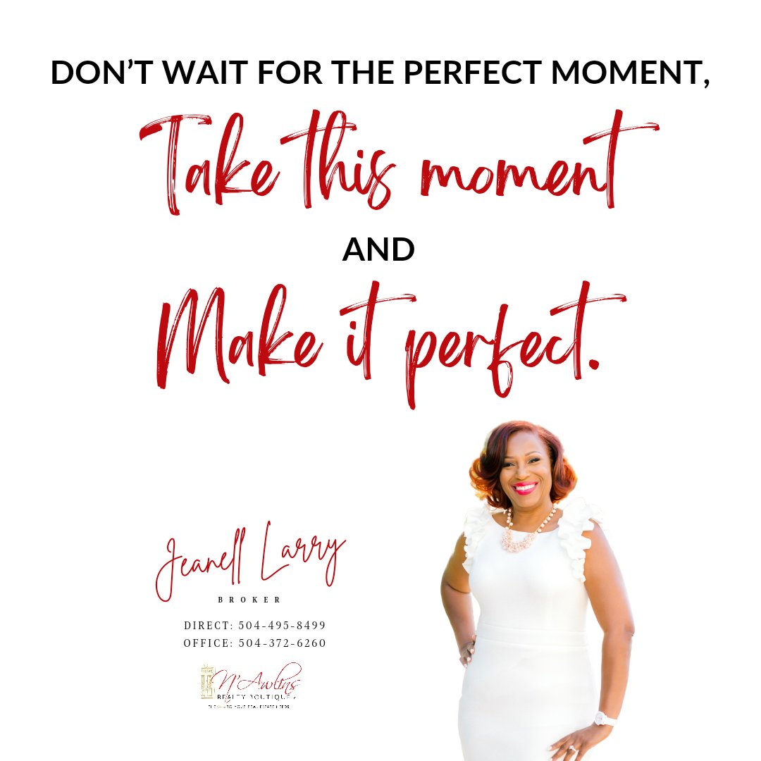 NawlinsRealty's tweet photo. #motivationmonday #justdoit #makeithappenmonday #nawlinsrealtyboutique #nolarealtor #neworleansrealtor #realtor #realtorlife #monday #motivational #realtorforlife #neworleans #garealtor #alpharettarealtor #atlrealtor https://t.co/4Nv8ieznyZ
