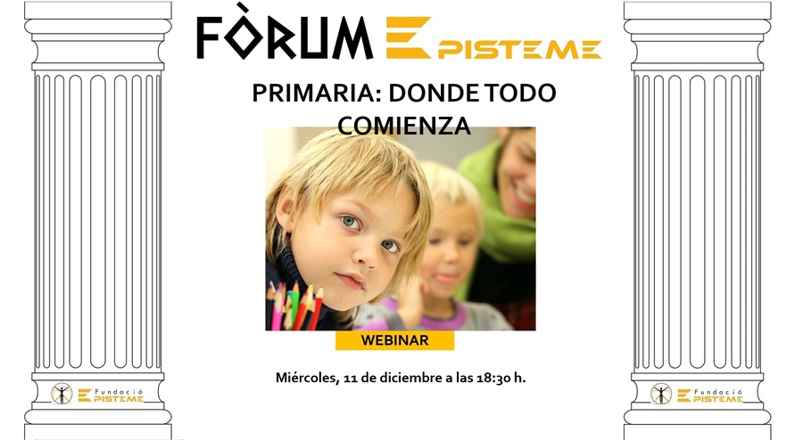 "Primaria: donde todo comienza" 

El próximo 11 de diciembre, a las 18:30 tertulia con Andrés Rivera <a href="/followero/">Andrés Rivera</a> maestro desde 1998 en 22 centros de primaria. 

¿Van al cole a aprender o a pasar el rato y divertirse?
Opina 👇

▶️es.fundacioepisteme.cat/2024/12/02/pri… via @Fundación Episteme