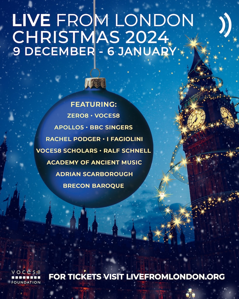 Just one week to go until #LIVEFromLondon brings the magic of Christmas straight to your screens! Don’t miss out on this festival full of festive concerts—grab your season ticket now and cosy up for a musical holiday treat! ⭐️🎁
➡️ livefromlondon.org/christmas24-co…