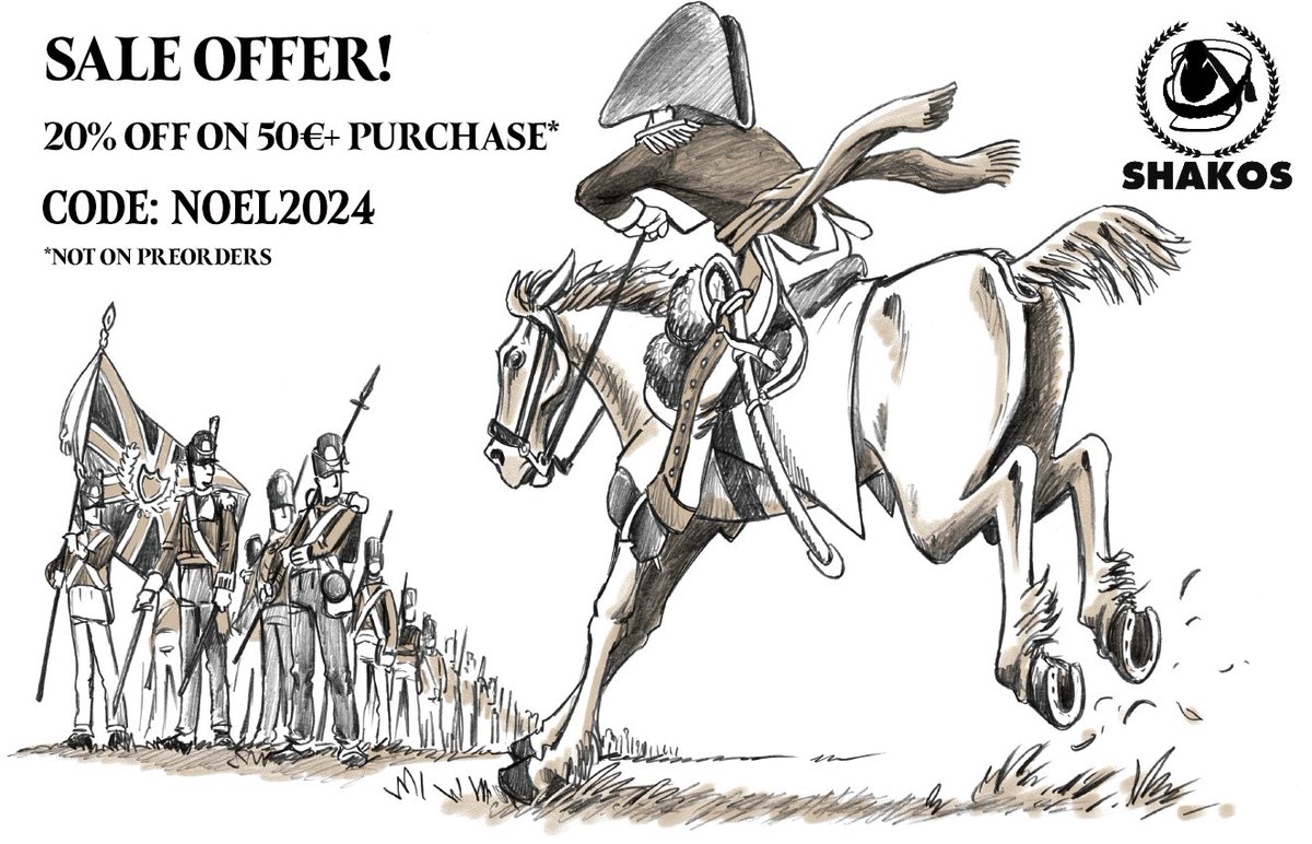 20% off on 50€+ purchase till the end of the year!

Code : noel2024

shakos.fr