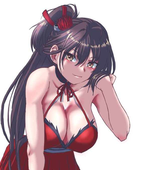 #アズレン 
#瑞鶴
 大黒湯ノートに描いたやつ塗ったよ 