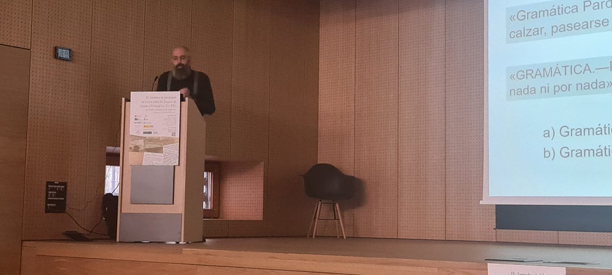GramHisGram (@gramhisgram) on Twitter photo <a href="/gobiline/">Nerea Fernández de Gobeo</a> Carlos Villanueva García (Usal) presenta el trabajo "La percepción gramatical a través de la parodia: la gramática parda en el siglo XIX". <a href="/gobiline/">Nerea Fernández de Gobeo</a> Carlos Villanueva García (Usal) presenta el trabajo "La percepción gramatical a través de la parodia: la gramática parda en el siglo XIX".