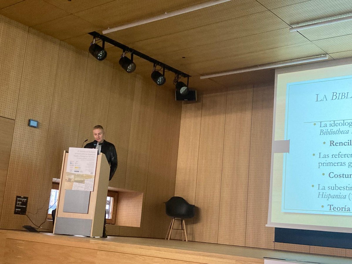 GramHisGram (@gramhisgram) on Twitter photo <a href="/gobiline/">Nerea Fernández de Gobeo</a> El Prof. David Carrascosa Cañego (UCLM) interviene con la comunicación titulada "La subestimación de la lengua española en la Bibliotheca Hispanica (1591) de Richard Perceval". <a href="/gobiline/">Nerea Fernández de Gobeo</a> El Prof. David Carrascosa Cañego (UCLM) interviene con la comunicación titulada "La subestimación de la lengua española en la Bibliotheca Hispanica (1591) de Richard Perceval".