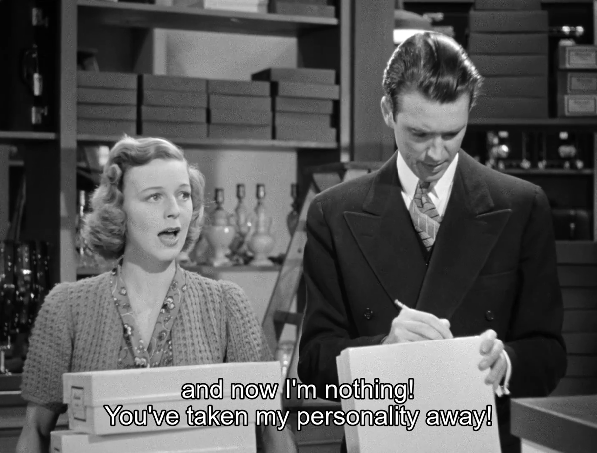 The Shop Around the Corner (Ernst Lubitsch, 1940)