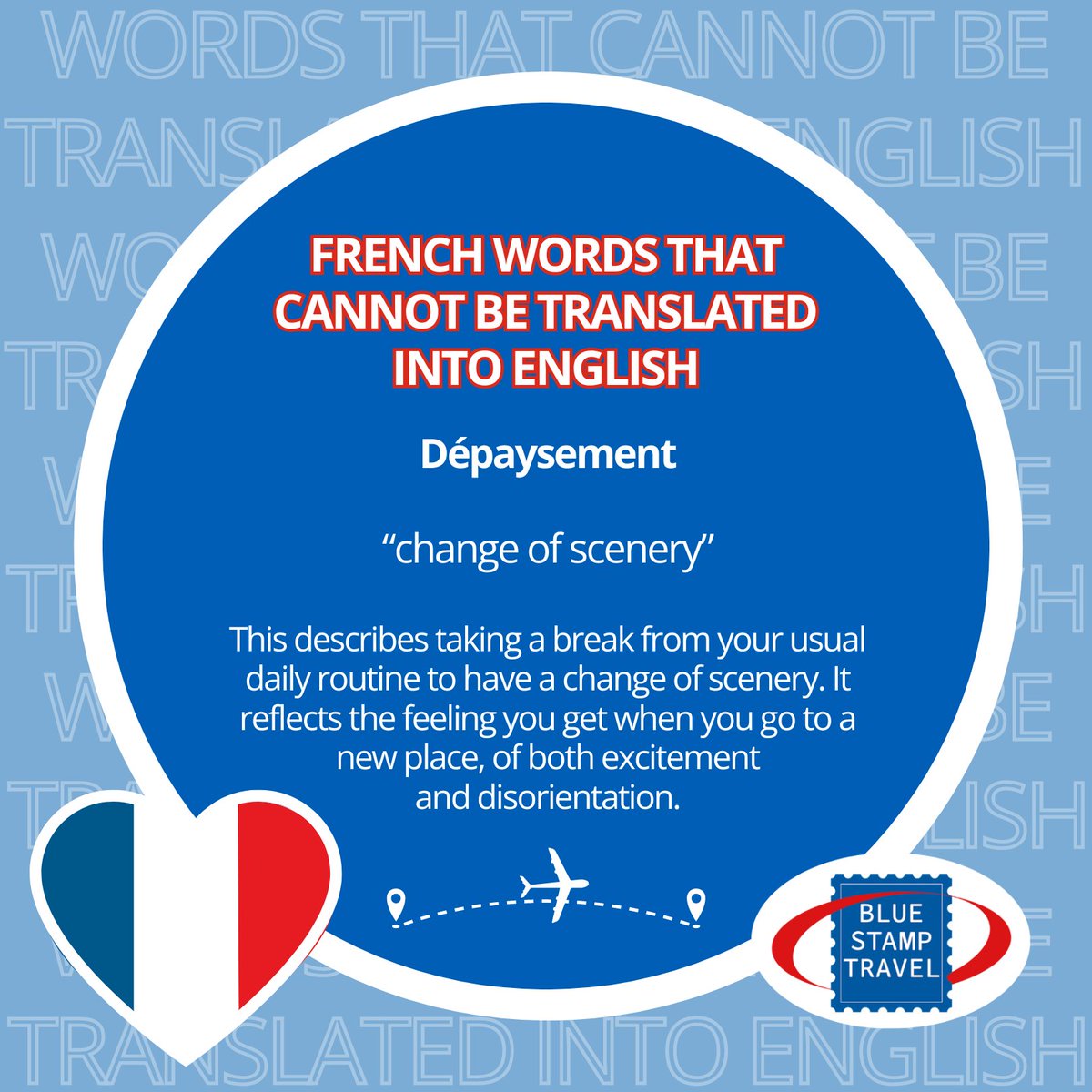 Some phrases in other languages cannot be translated into English with only one word, making them even more fun to learn when learning a new language! ✨

Check out this French word that cannot be translated into English! 🇫🇷

#langtwt #mfl #learnfrench