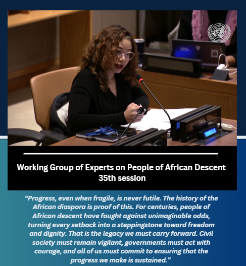 Special Rep for Racial Equity and Justice (@us_srrej) on Twitter photo Opening session remarks <a href="/UN/">United Nations</a> Group of Experts on People of African Descent. The time to act is now! Opening session remarks <a href="/UN/">United Nations</a> Group of Experts on People of African Descent. The time to act is now!