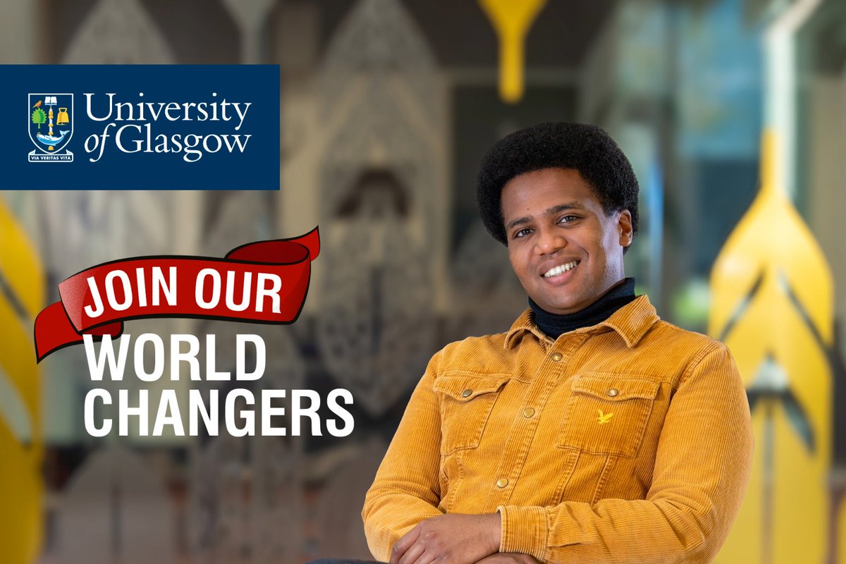 Applications for our Scholarships are now open for October 2025 entry – apply by 31 January 2025. We’ll hold a number of information sessions, so keep an eye out! Until then, read up on things through our bio.

#JMSPhD #UofG #WorldChangingGlasgow #WorldChangers