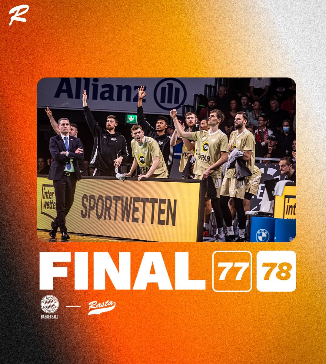 Was für ein Spiel war das gestern bitte 😱🧡 <a href="/FCBBasketball/">FC Bayern Basketball</a> hat gut gespielt Danke für diese schöne Pati 🧡❤️ <a href="/dynsport/">Dyn Media</a> <a href="/easyCreditBBL/">easyCredit BBL</a>