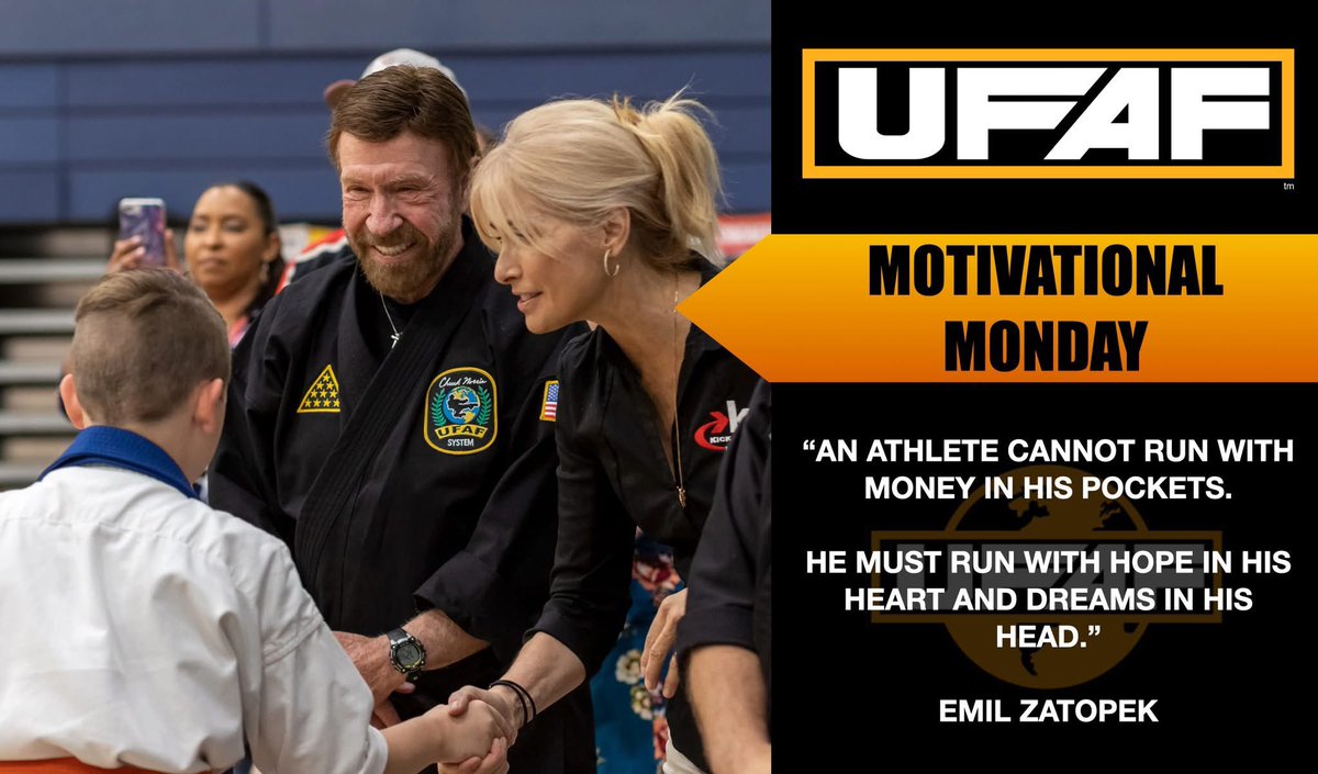 ufaforg's tweet photo. Motivational Monday

#UFAF #UFAFNation #MotivationalMonday https://t.co/ajhggFKBxy