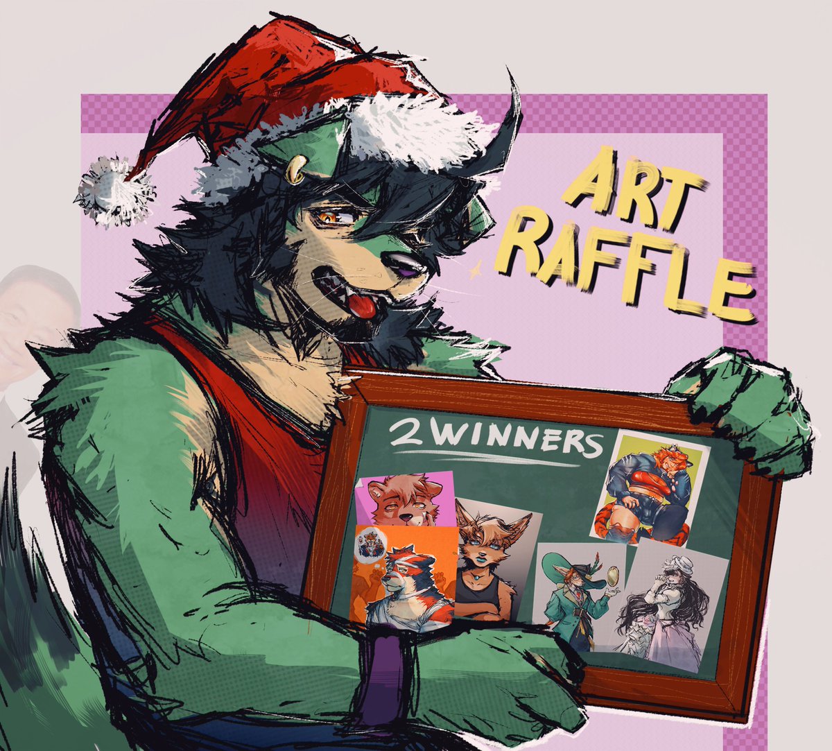 Christmas Raffle❄️
Early presents for 2 oomfs get headshot or knee-up 

- 💚+RT
- Ref optional(sfw) 
Ends on Dec 6 🎄