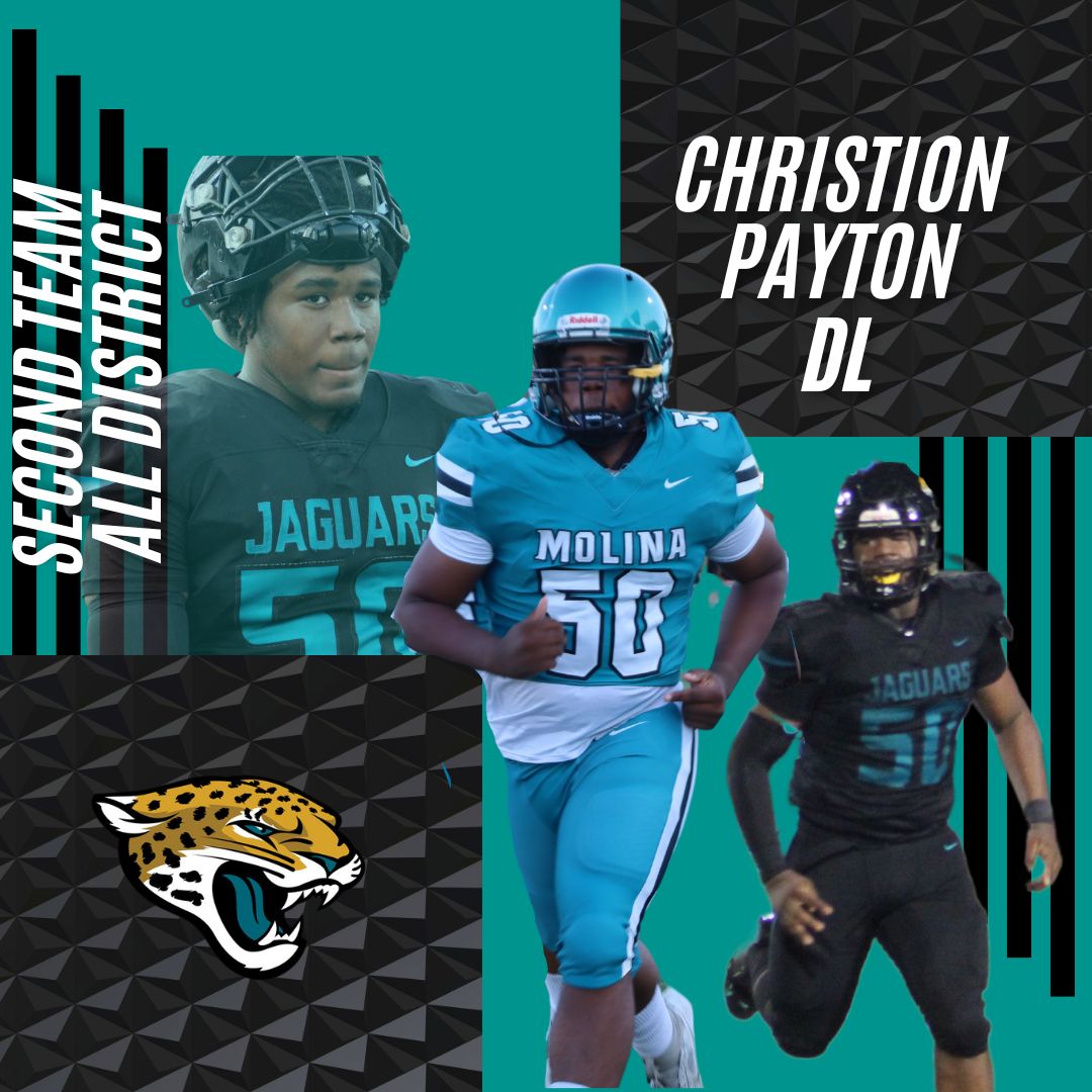 RecruitMoJags (@recruitmojags) on Twitter photo Congrats <a href="/Christion_P08/">Christion Payton</a> on getting 2nd Team All District Honors.
Proud of the work you have put in and the effort you bring daily. Look forward to you taking it up a notch next year
JUICE
ATTITUDE
GROWTH
SUCCESS
<a href="/dallasathletics/">Dallas ISD Athletics</a> @coachbru3 <a href="/JacobNunez27/">Jacob Nuñez</a> <a href="/MolinaHigh/">Moises E. Molina High School</a> Congrats <a href="/Christion_P08/">Christion Payton</a> on getting 2nd Team All District Honors.
Proud of the work you have put in and the effort you bring daily. Look forward to you taking it up a notch next year
JUICE
ATTITUDE
GROWTH
SUCCESS
<a href="/dallasathletics/">Dallas ISD Athletics</a> @coachbru3 <a href="/JacobNunez27/">Jacob Nuñez</a> <a href="/MolinaHigh/">Moises E. Molina High School</a>