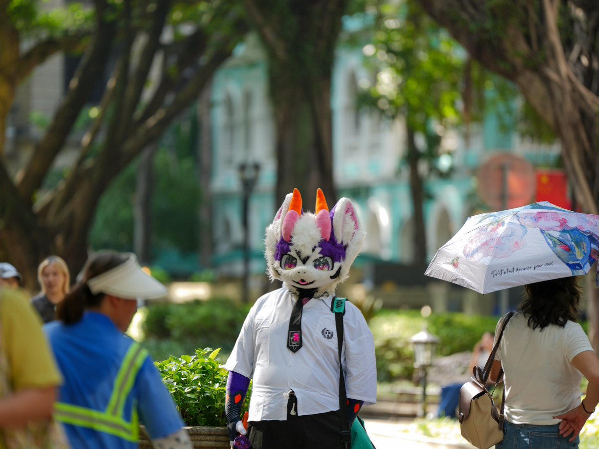 #FursuitsEveryday 搓搓小手 
一起迎接十二月的好运吧🍀
