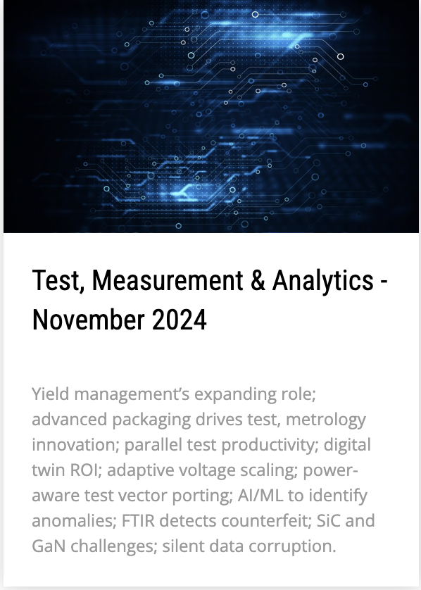 SemiEngineering's tweet image. SemiEngineering&apos;s latest Test, Measurement and Analytics newsletter
semiengineering.com/newsletter/tes…

#semiconductor #semiconductortest #advancedpackaging #ATE #SiC #GaN #silentdatacorruption
