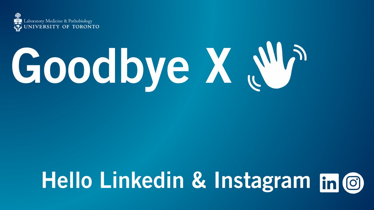 Department of Laboratory Medicine & Pathobiology tweet media