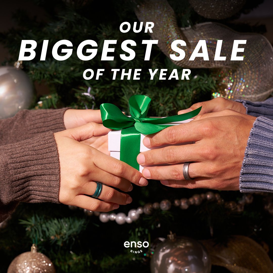 💥 Cyber Monday is HERE! 💥 Don't miss your last chance to SAVE 30% sitewide on rings they’ll love. Give the gift of comfort, durability, and style this holiday season. 🎁 l8r.it/8bjT

#ensorings #cybermonday #cybermondaysale #jewelry #siliconerings #holidaygifts