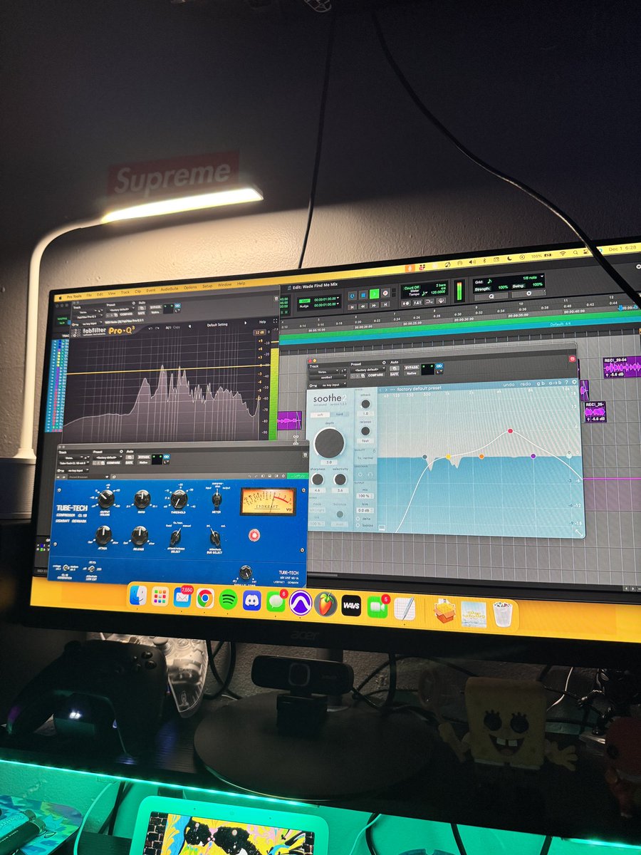 1broadwaybu's tweet image. New toys! 
Just gotta learn how to use them 😅 #soothe2 #fabfilter #tubetech