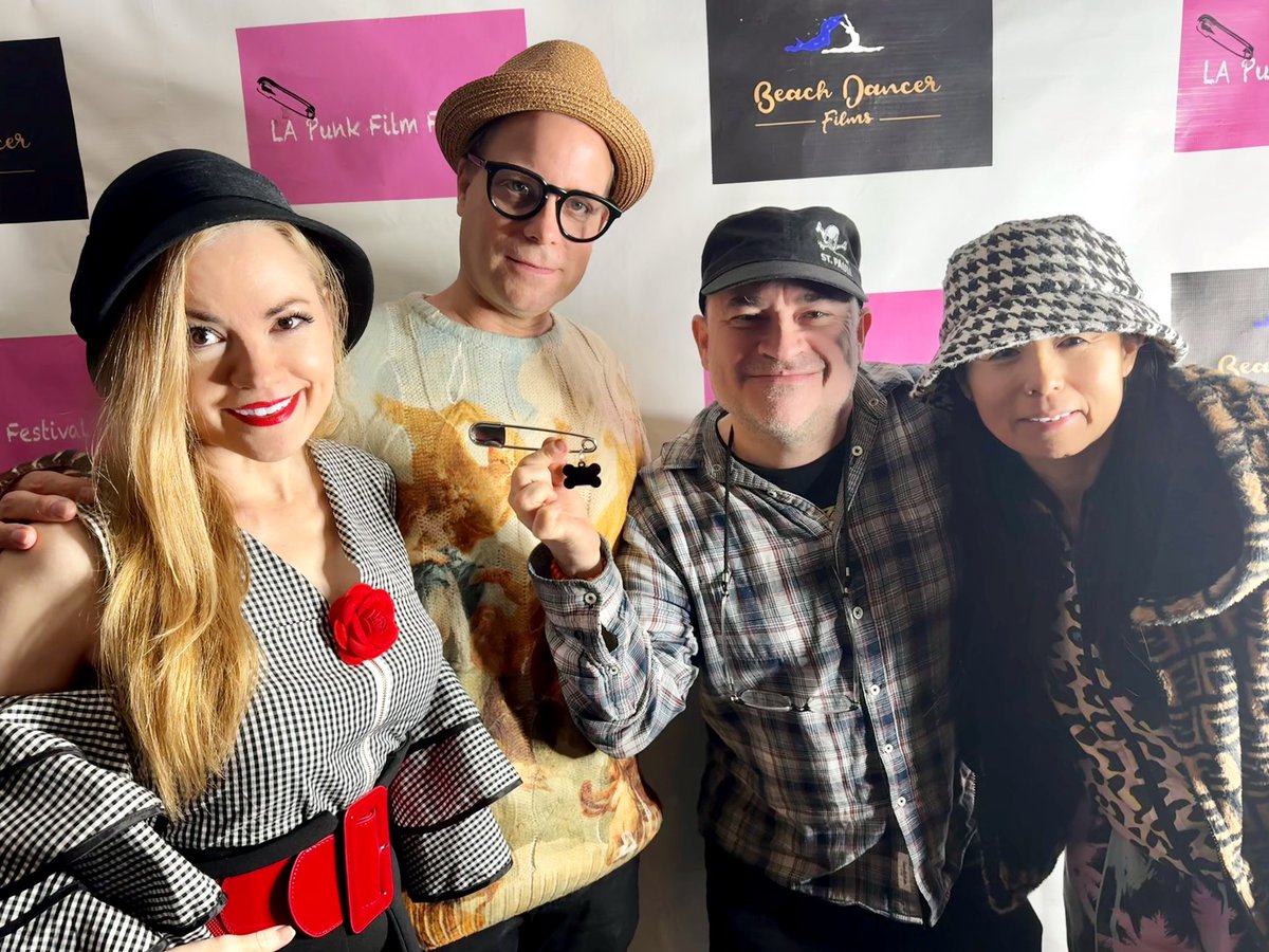 Happy to announce that our film “Stars” just won the Humanitarian Awards at 2024 L.A. Punk Film Festival.  Way to go cast and crew!  That makes 5 wins and 1 nomination for a Microbudget feature we made from winning We Make Movies’ Make Your Feature $25k grant.  
 <a href="/lapunkfilmfest/">LA Punk Film Festival and SVOD</a>