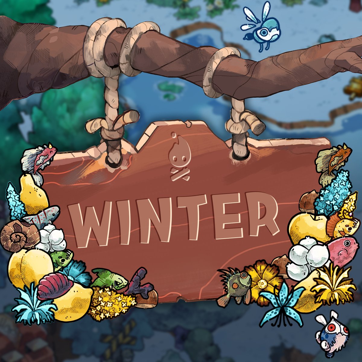 Chilly little critters, flowers, shells, and more are waiting for you this winter season in Cozy Grove! ☃️✨