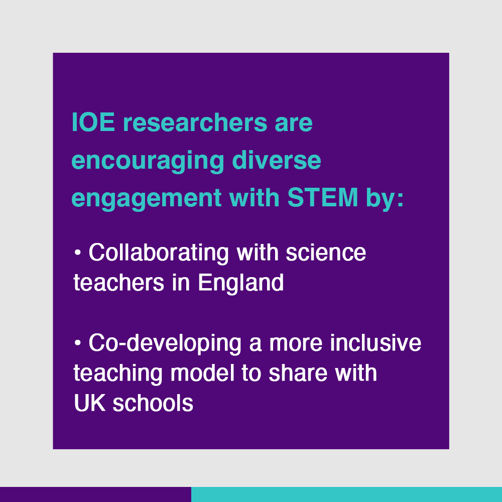 IOE_London's tweet photo. Social justice and pedagogy: @meghnanc collaborated with science teachers in England to develop a teaching model that embeds equity and social justice in the classroom to boost young people's engagement with STEM. @PrimarySciCap #IOEImpactStories

Read on: https://t.co/59T4Anwsjt https://t.co/TQaugrSh5g