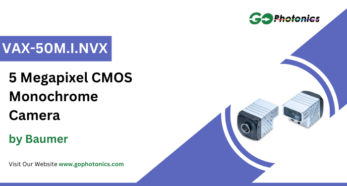 gophotonics's tweet photo. The VAX-50M.I.NVX from Baumer is a 5 Megapixel CMOS Monochrome Camera that has a resolution of 2448 x 2048 pixels.

Click here to Download the Datasheet https://t.co/voKwixtSEu

#Baumer #megapixel #CMOS #Monochrome #camera #sensor #Featured #Product #photonics #INDUSTRY #Insights https://t.co/m715UKbzZ1