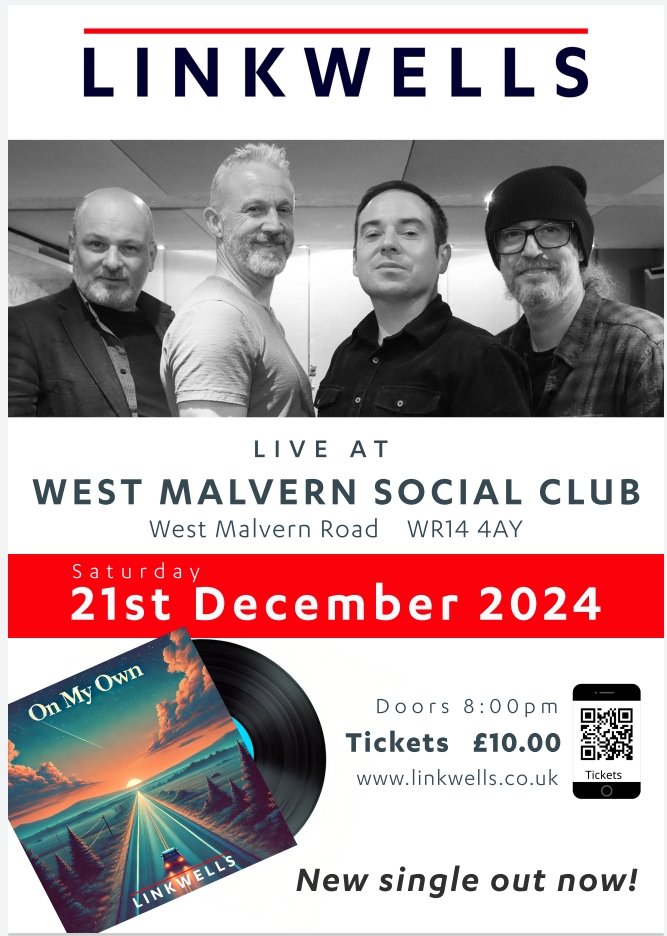 Link Wells (@linkwellsmusic) on Twitter photo We are looking forward to this gig <a href="/westmalvernmac/">West Malvern Social Club</a> 🥳
Get tickets here: ticketsource.co.uk/whats-on/malve…
#linkwells #westmalvernsocialclub #gig #band #malvern #music We are looking forward to this gig <a href="/westmalvernmac/">West Malvern Social Club</a> 🥳
Get tickets here: ticketsource.co.uk/whats-on/malve…
#linkwells #westmalvernsocialclub #gig #band #malvern #music