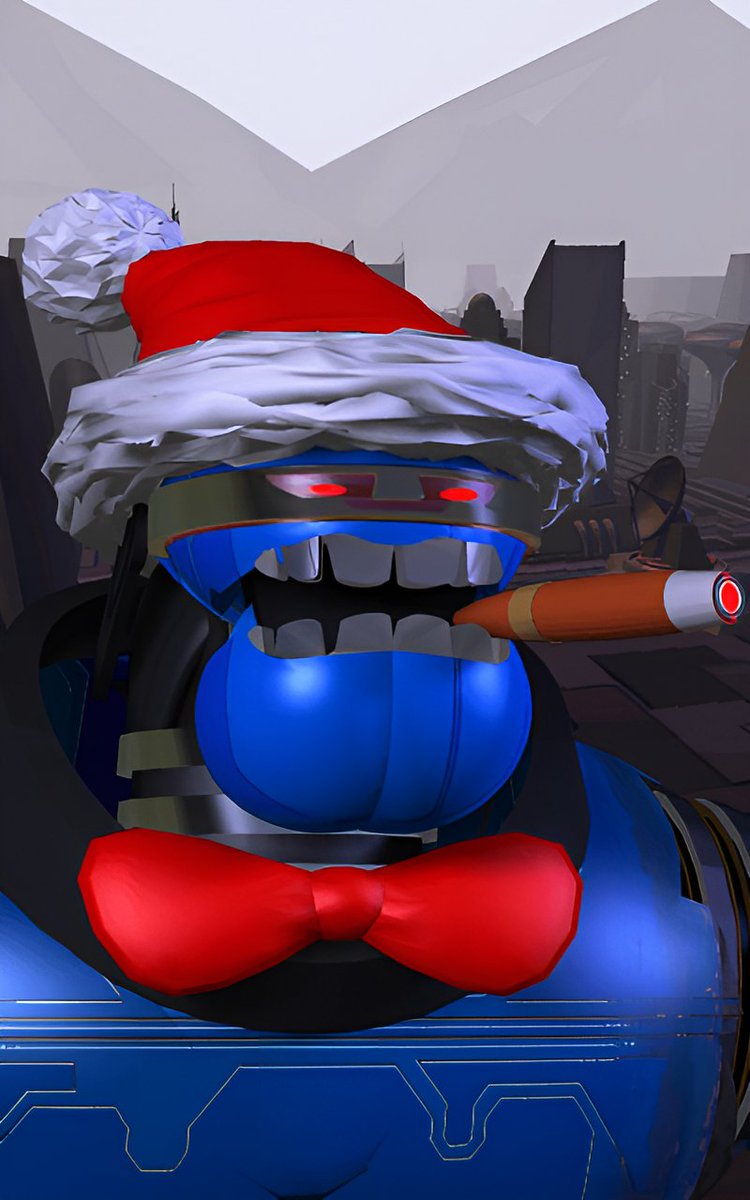 RiseoftheRobot's tweet image. Santa&apos;s little helper. And Merry Christmas to you all! 🎄
