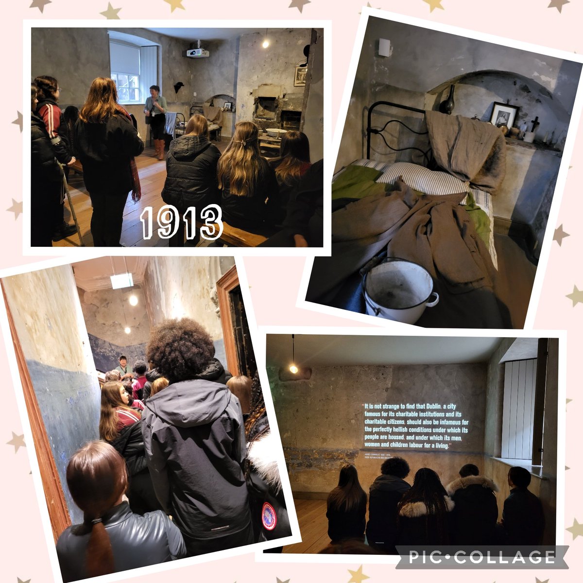 3 Bere, Gola and Rock had a great time passing through generations <a href="/14HenriettaSt/">14 Henrietta Street</a>. Always a favourite trip for <a href="/StOliversCC/">St Oliver's CC</a> students.
#edchatie #histedchatie