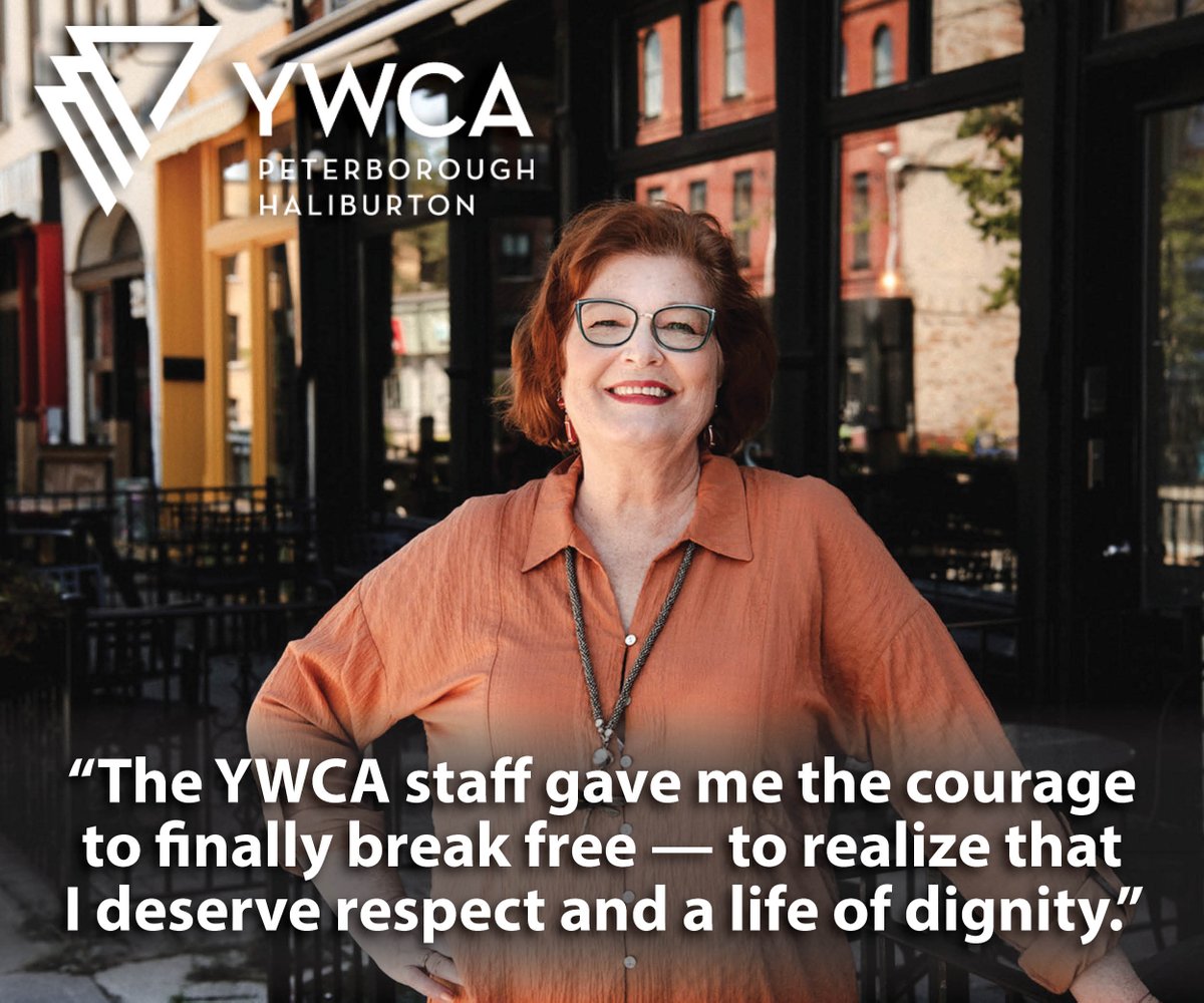 Lynn first left her husband in 1988 and came to the YWCA shelter. When she spoke with staff, she had a realization:

"I had never admitted to myself before that I was afraid."

Read the rest of Lynn's story and learn why your support is so important:
ywcapeterborough.org/break-the-sile…