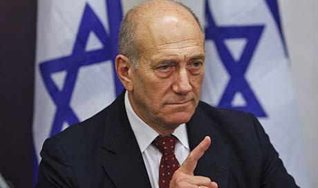 GlobeEyeNews's tweet photo. Former Israeli PM Ehud Olmert:

Israel’s true enemies are not Iran, Hezbollah, or Hamas, it's Netanyahu. https://t.co/Cq9Jsh1wyN