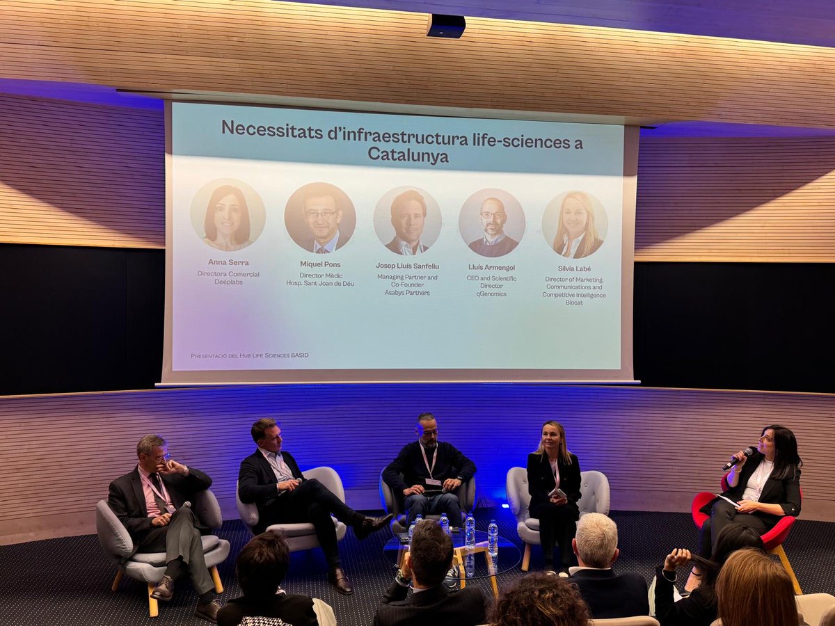 biocat_bioregio's tweet photo. 🆕 Es presenta oficialment #BaSID, el primer districte en innovació en salut de Barcelona impulsat pel sector privat.
🗣️ Durant presentació s'ha fet una taula rodona sobre les necessitats d’infraestructures científiques a Catalunya des de diferents perspectives del sector. https://t.co/TUZ6JsdiUC