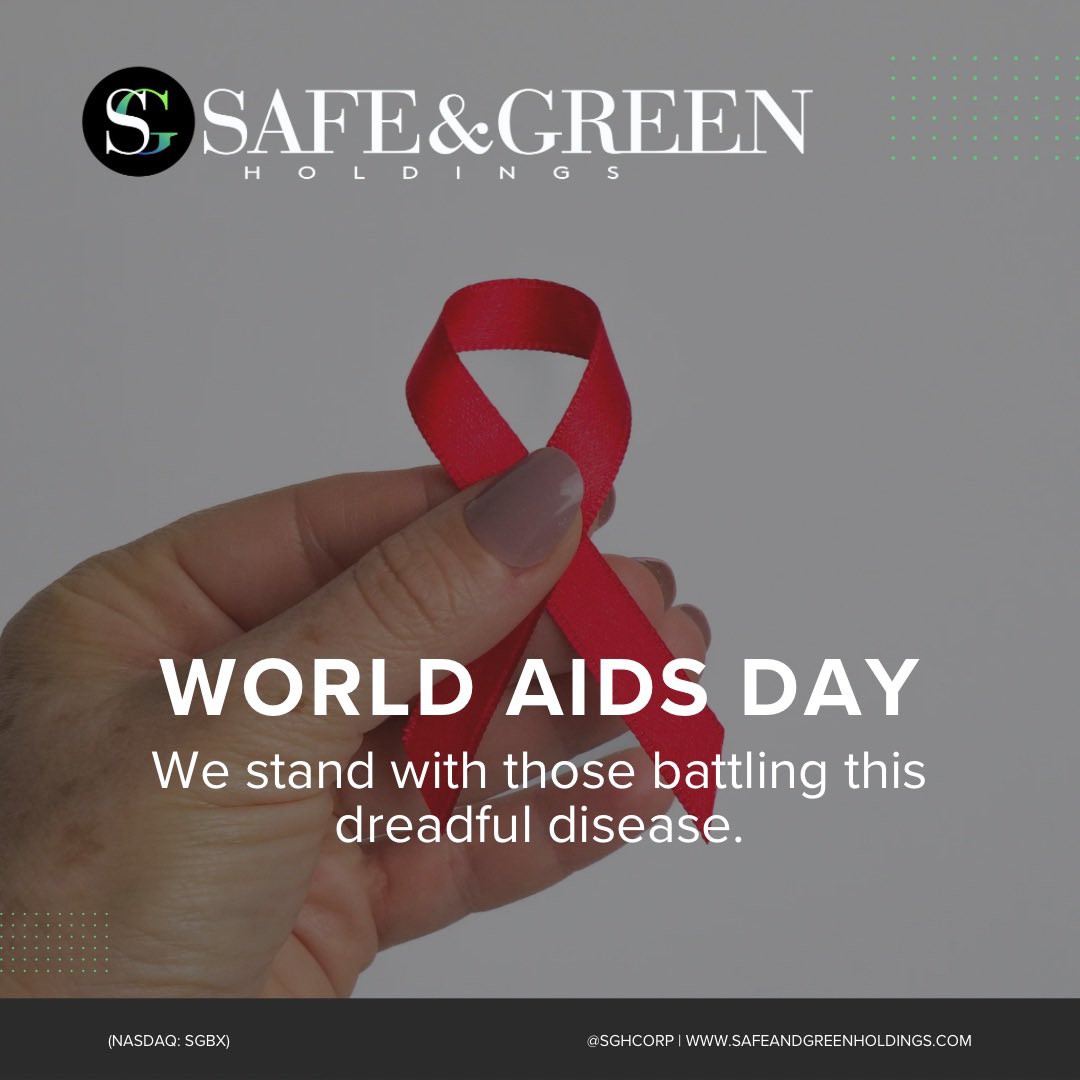 Today, on World AIDS Day, we reflect on the importance of community health and sustainable solutions. At Safe &amp; Green Holdings Corp., our commitment to modular construction contributes to building resilient, accessible spaces that support health initiatives worldwide.