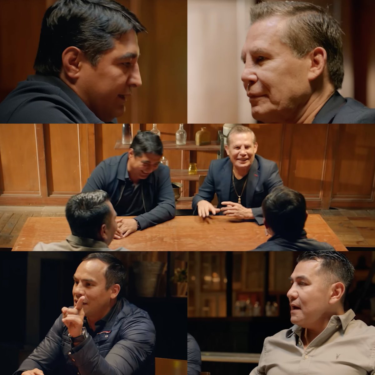 MÁRQUEZ, BARRERA y MORALES rinden tributo a JULIO CÉSAR CHÁVEZ como el mejor boxeador mexicano de la historia.

Juan Manuel Márquez: “Tú encabezas aquí el pelotón, mi querido Julio”.

Marco Antonio Barrera: “Tú eres el abanderado, Julio. Tú eres el que paralizaba México”.

Erik