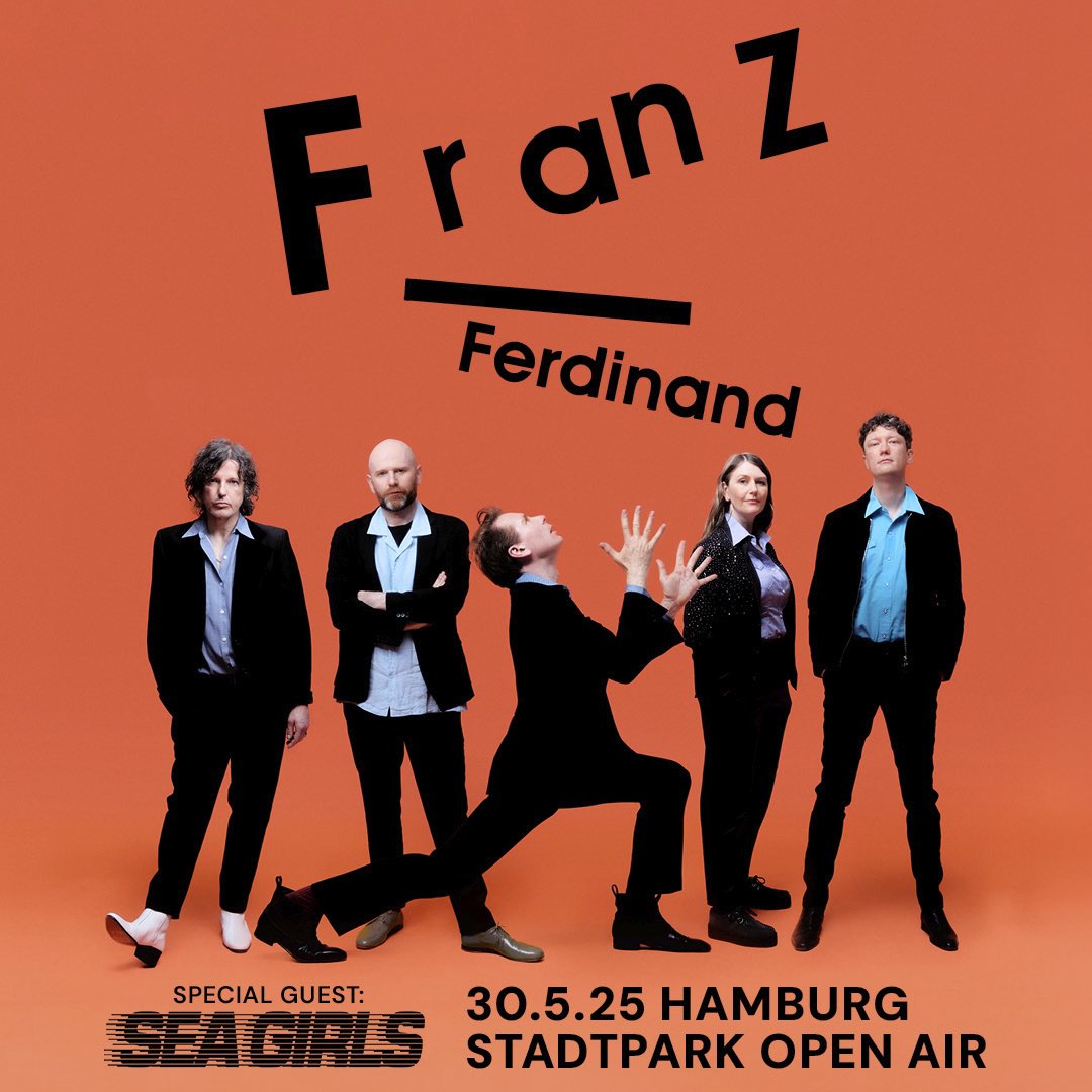 SEA GIRLS ≅ (@seagirls) on Twitter photo We're thrilled to be supporting <a href="/Franz_Ferdinand/">Franz Ferdinand</a> at Stadtpark Open Air in May. Tickets on sale this Friday 6th Dec at 10am (CET). We're thrilled to be supporting <a href="/Franz_Ferdinand/">Franz Ferdinand</a> at Stadtpark Open Air in May. Tickets on sale this Friday 6th Dec at 10am (CET).