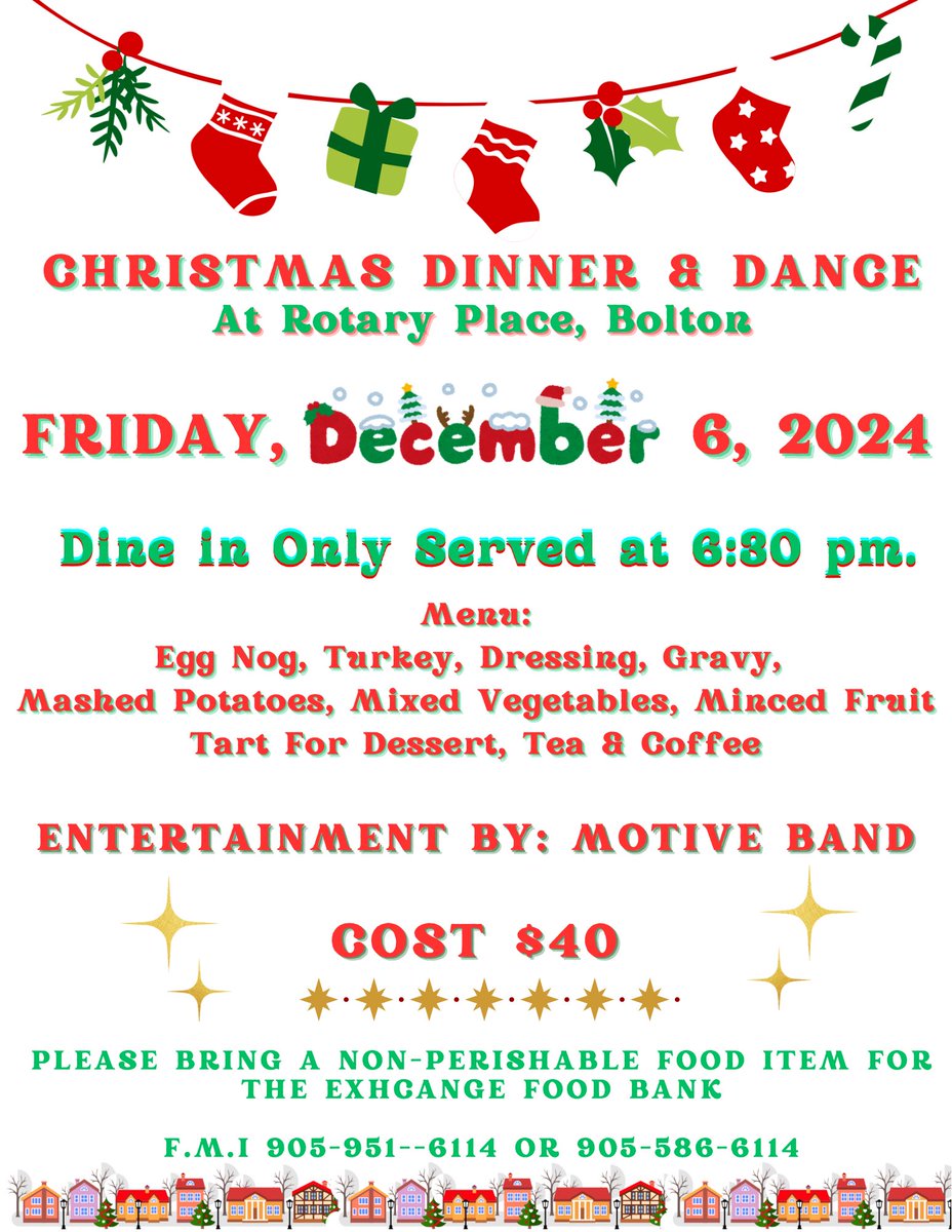 Always lots to do at the Caledon Seniors Centre!  
If you have any questions please reach out and let us know 905-951-6114☎️ or send us a DM