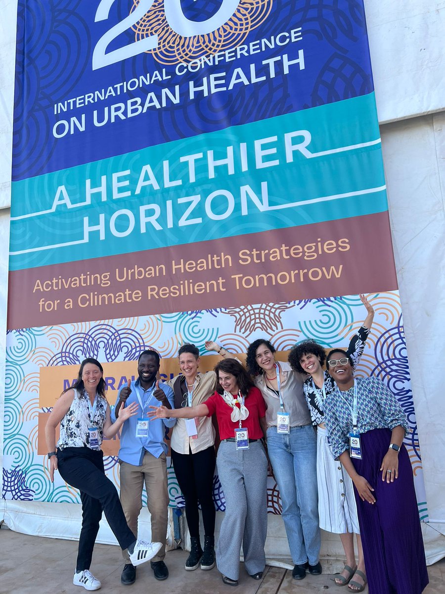 GDARnetwork's tweet image. The GDAR team came out in force at the 20th International Conference on Urban Health in Marrakesh #ICUH2024
Read more about our time there gdarnet.org/2024/12/02/gda…