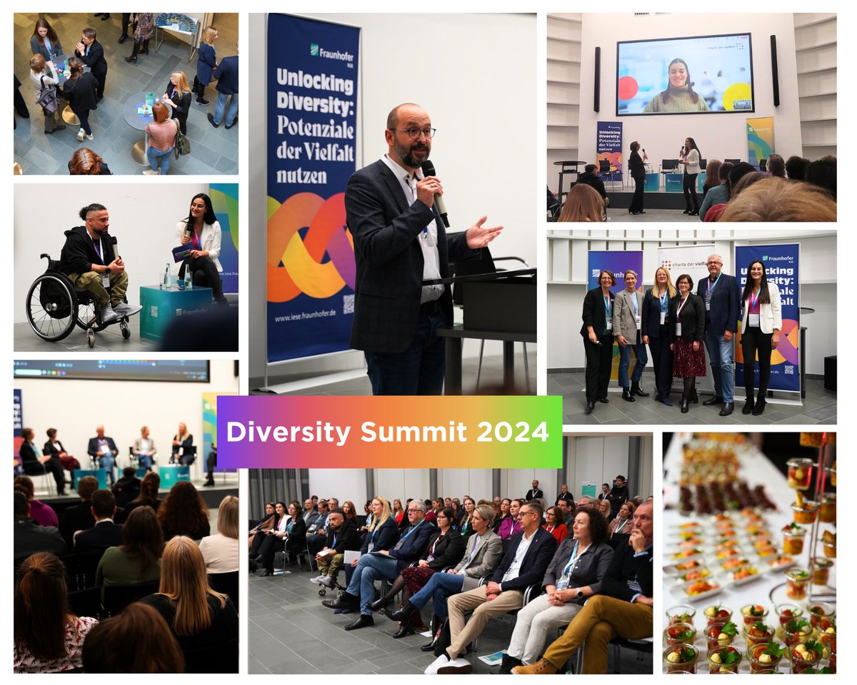 Fraunhofer IESE (@fraunhoferiese) on Twitter photo Unlocking #Diversity🌈: Vor exakt einer Woche veranstalteten wir am <a href="/FraunhoferIESE/">Fraunhofer IESE</a> in Kaiserslautern den ersten #Diversity-#Summit der Region!
Zahlreiche Gäste kamen zusammen, um über die »Potenziale der #Vielfalt« im Unternehmenskontext zu diskutieren: s.fhg.de/diversity-summ… Unlocking #Diversity🌈: Vor exakt einer Woche veranstalteten wir am <a href="/FraunhoferIESE/">Fraunhofer IESE</a> in Kaiserslautern den ersten #Diversity-#Summit der Region!
Zahlreiche Gäste kamen zusammen, um über die »Potenziale der #Vielfalt« im Unternehmenskontext zu diskutieren: s.fhg.de/diversity-summ…